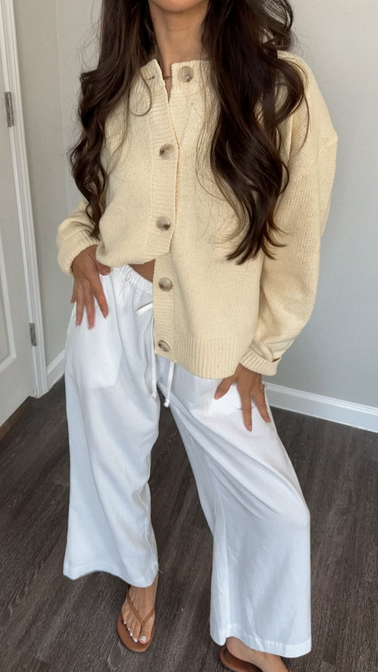 Sophia Cardigan (Butter)