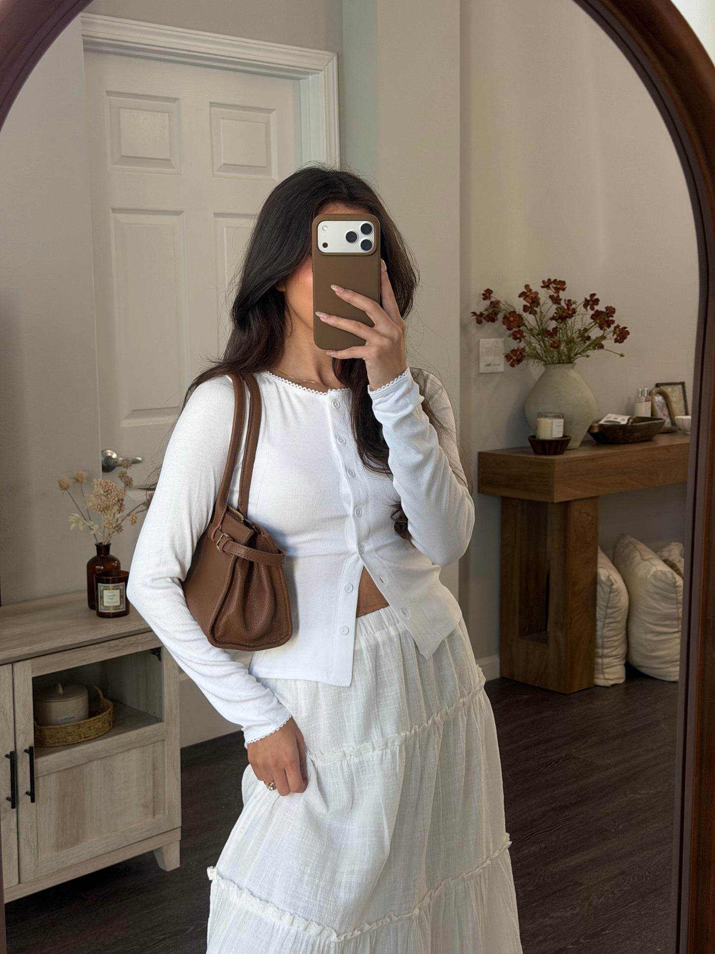 Laina Cardigan (White)