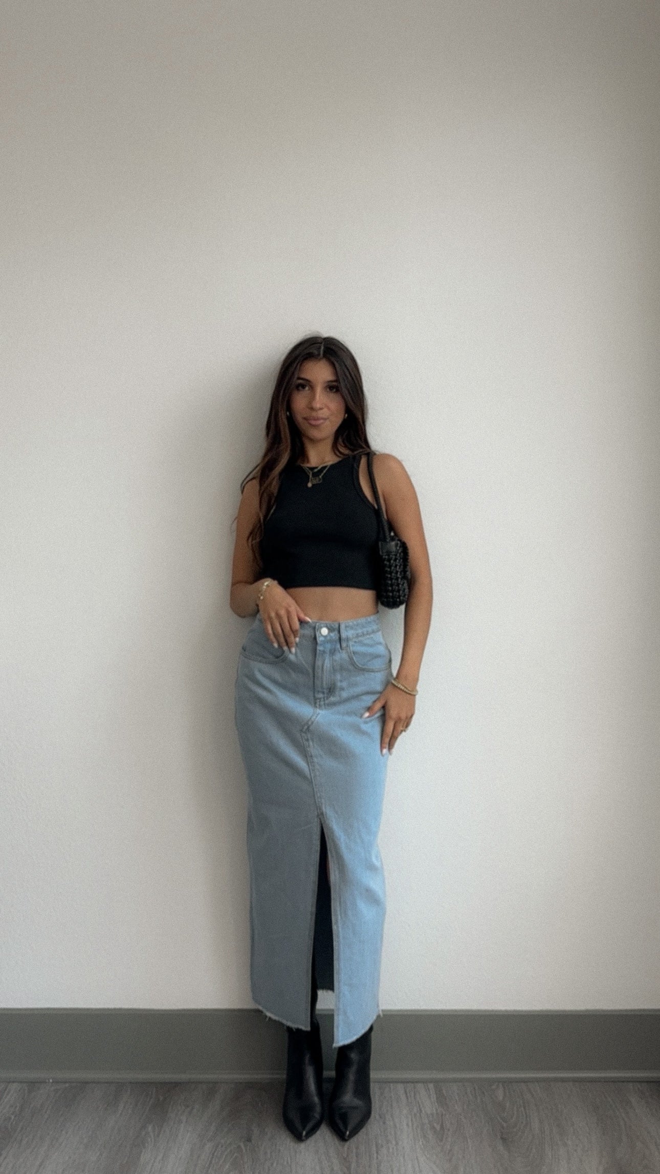 Devin Denim Skirt - FINAL SALE