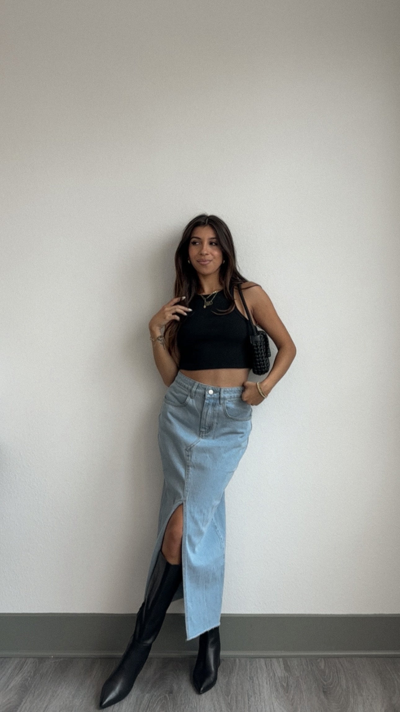 Devin Denim Skirt - FINAL SALE