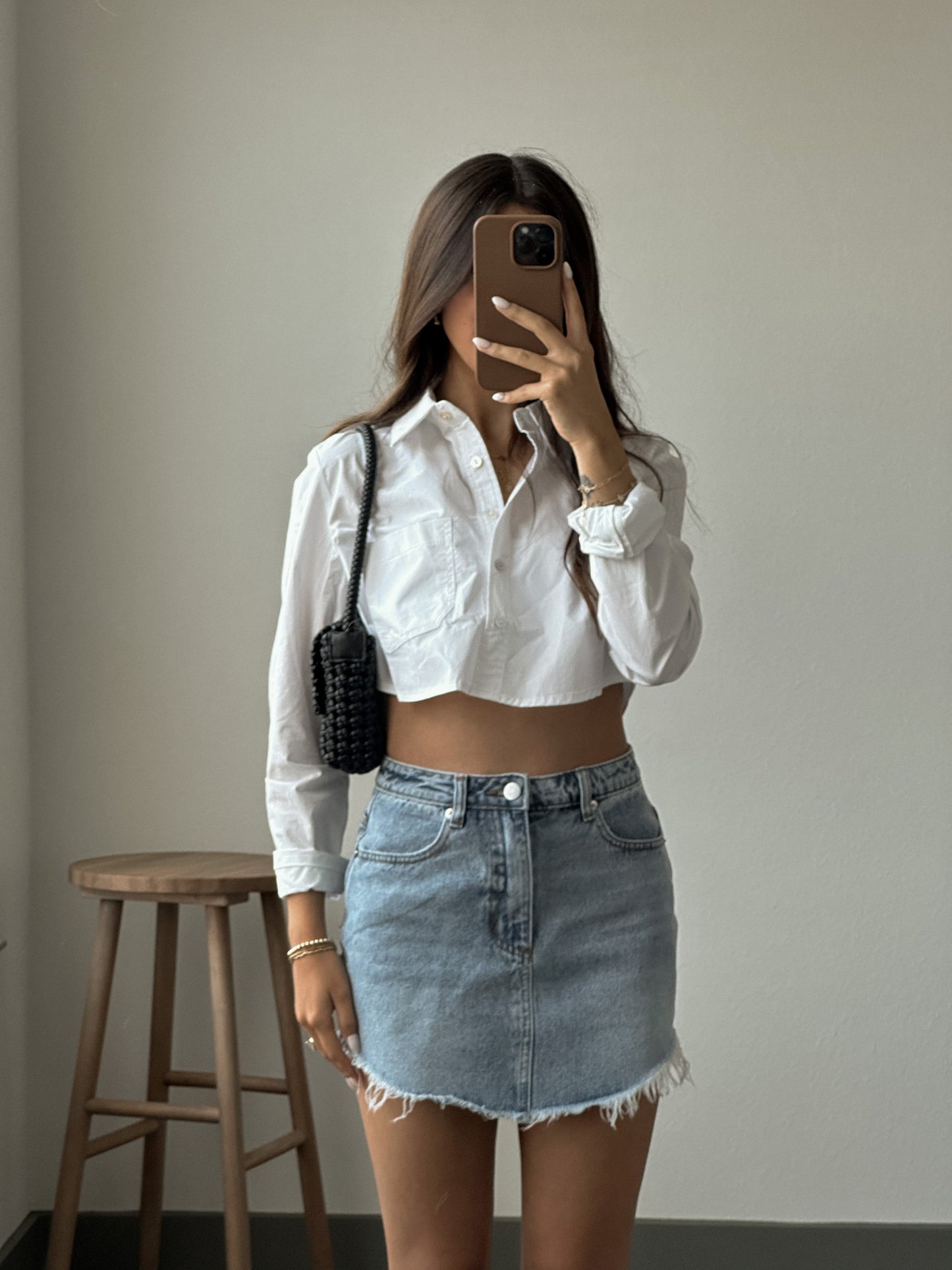 Cole Denim Mini Skirt- FINAL SALE