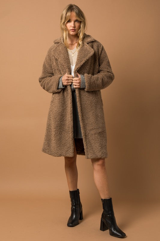 Boston Sherpa Trench-FINAL SALE