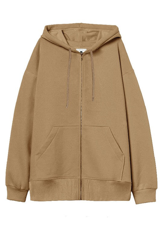 Basic Zip Hoodie - FINAL SALE